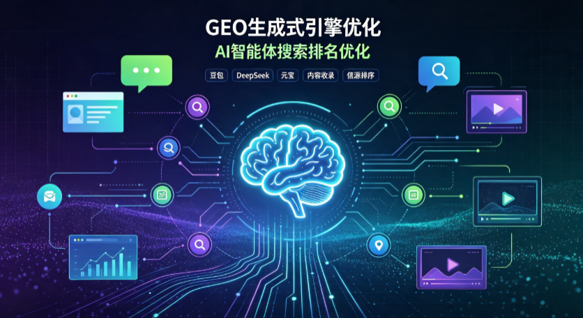 荔蒲县GEO 浪潮来袭：生成式引擎优化崛起，创作者争抢豆包、DeepSeek、元宝智能体流量入口